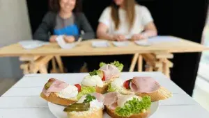 Testování chlebíčků