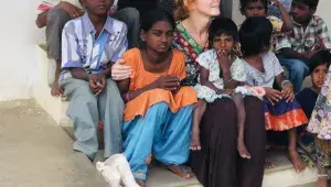 Do Indie se herečka pravidelně vrací