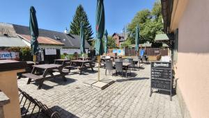 Liberecká restaurace Ořechovka v srpnu 2025