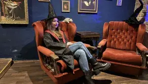 Bar ve stylu Harryho Pottera Magická sova