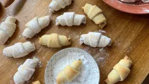 Martinské rohlíčky podle Víkendové pečení