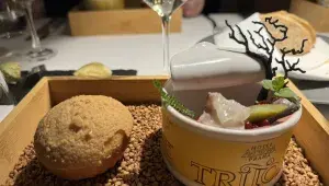 Paštika z holubích jater s holubím srdíčkem