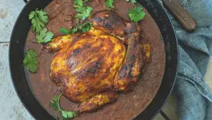 Indické kuře na rajčatech