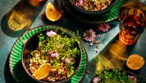 Tabbouleh salát z jáhel podle Miluše Makó