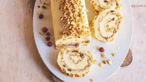 Jablková obrácená roláda