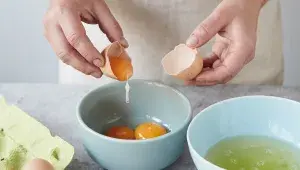 Japonský cheesecake krok 1