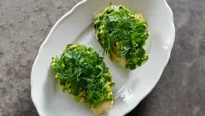 Grilovaná salátová srdíčka z restaurace U Kalendů