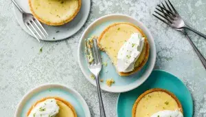 Limetovo-kokosové tartaletky