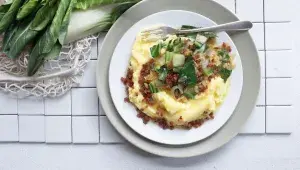 Mangold & polenta