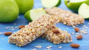 Müsli tyčinky s jablkem