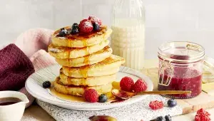 Nadýchané veganské lívance Slowly veggie