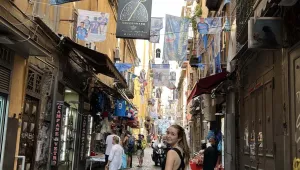 Kristína Nemčková v Neapoli