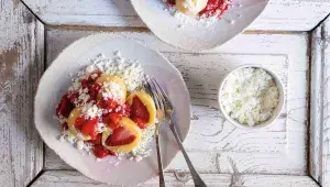 Odpalované knedlíky s jahodami