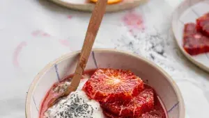 Maková ovesná kaše s pomerančem podle Buchta v troubě