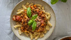 Čočkové boloňské ragú podle Lucie Novákové