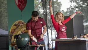 Roman Staša a Kristina Kloubková