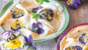 Palačinky s maceškami