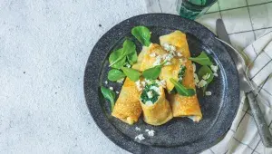 Palačinky se špenátem