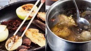 Vietnamská polévka pho bo – vývar