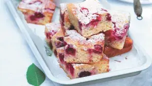 Rychlá bublanina s třešněmi