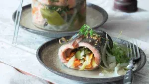 Rychlozavináče ze pstruha lososovitého