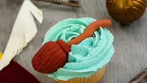 Halloweenský cupcake 