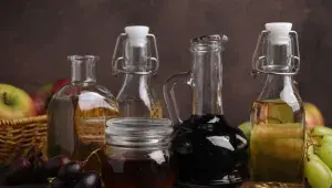 Různé druhy octů