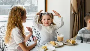 Děti v restauraci