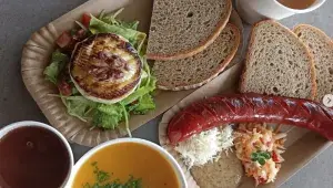 Obžerstvení u kostela