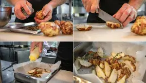 Pečené topinambury