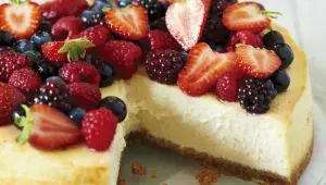 Cheesecake s ovocem