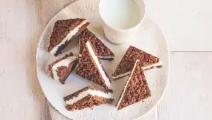 Strouhané kakaové řezy