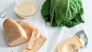 Salát Caesar – suroviny