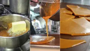 Jablečný ‚tatin‘ s crème anglaise