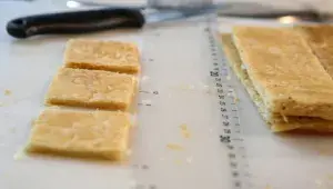 Jablečný ‚tatin‘ s crème anglaise