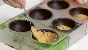 Vánoční čokoládové ozdoby