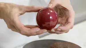 Vánoční čokoládové ozdoby