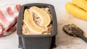 Veganský banánový chlebíček 