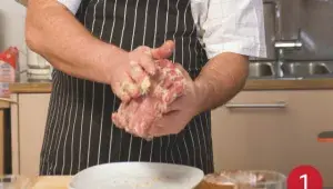 Vepřo knedlo zelo – krok 1