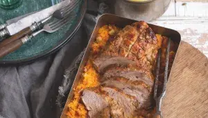 Vepřová kýta v mrkvi