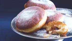 Vídeňské masopustní koblihy