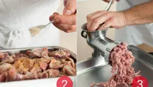 Domácí vinná klobása