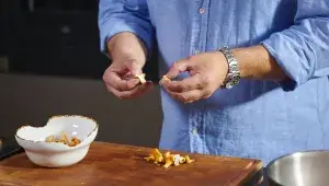 Kroupové rizoto s liškami podle Jana Punčocháře