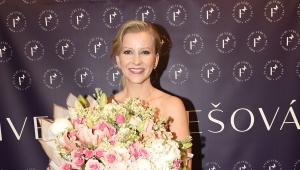 Iveta Fabešová na slavnostním otevření