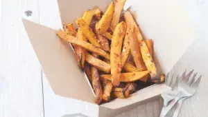 Batáty se sójovou omáčkou