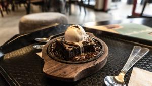 brownies se zmrzlinou