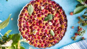 Třešňový clafoutis 