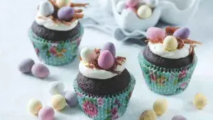 Čokoládové velikonoční cupcaky