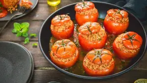 Turecká plněná rajčata