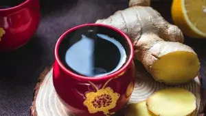 zázvor a zázvový čaj
